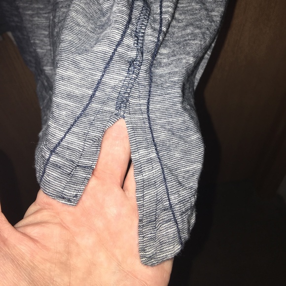 NWOT HUDSON & BARROW NYC SHORT SLEEVE HENLEY - Picture 4 of 7